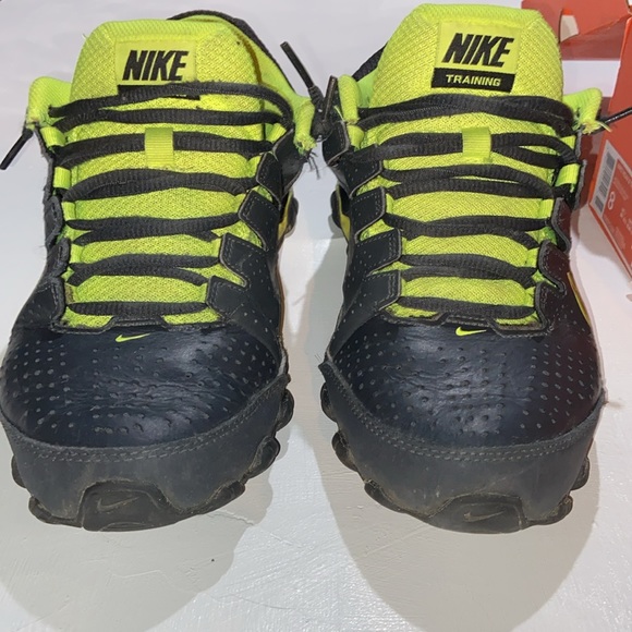 MENS NIKE REAX TR SHOES WITH ORIGINAL BOX SIZE 8 GOOD USED CONDITION - Picture 13 of 15